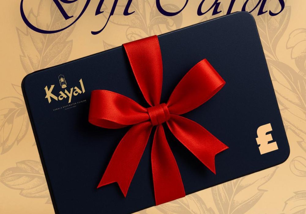 Kayal Nottingham Gift Vouchers – The Perfect Christmas Gift for Indian Food Lovers