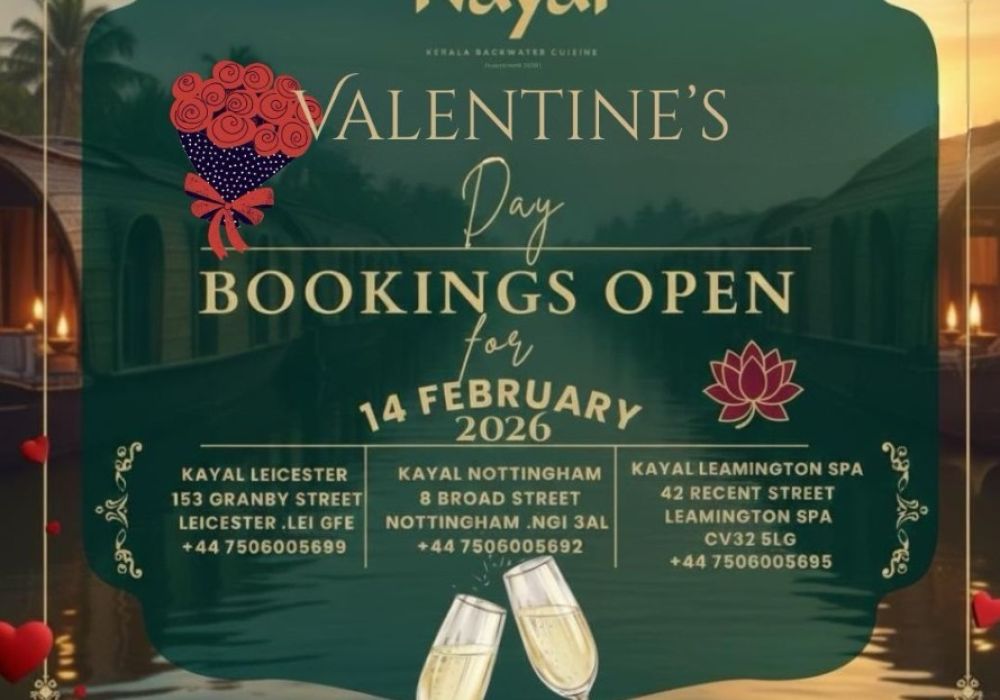 Celebrate Valentine’s Day at Kayal – Award-Winning Romantic Dining Across the UK