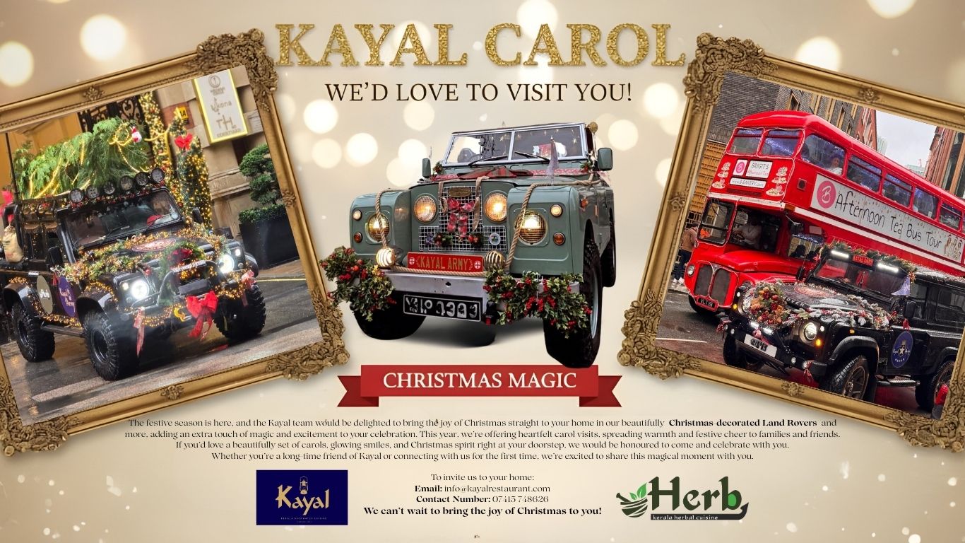 Best Restaurant in UK - Kayal