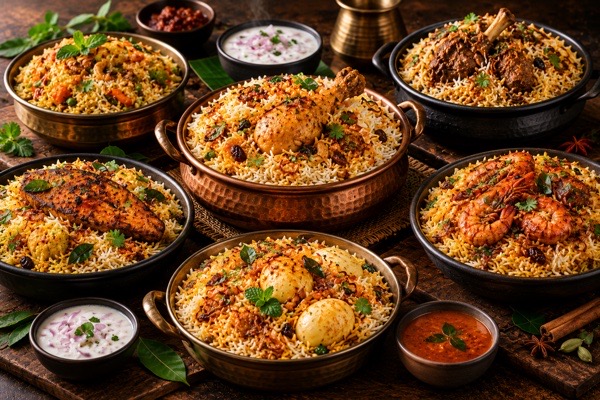 Biriyani and Meat Specialities - Kayal Birmingham Menu